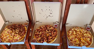 Variedad de pizzas